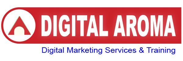 digital aroma digital marketing services and training logo
